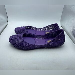 Melissa Purple Flats
